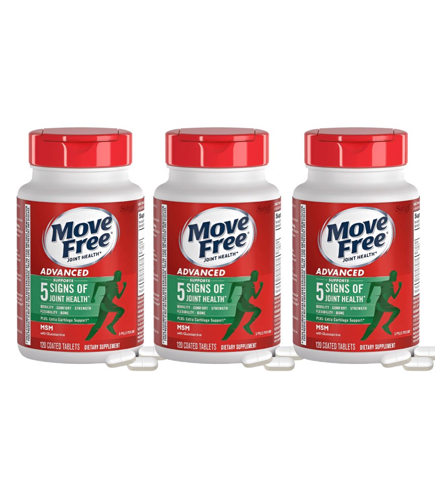 쉬프 무브프리 글루코사민 MSM 콘드로이친 120정 3세트