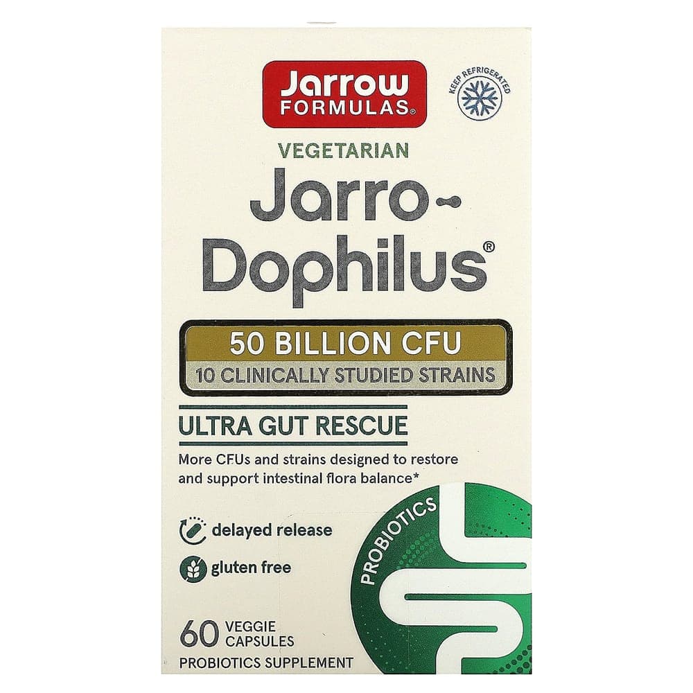 (아이허브) 자로우포뮬러스 Jarro-Dophilus 50억CFU 베지 캡슐 60정