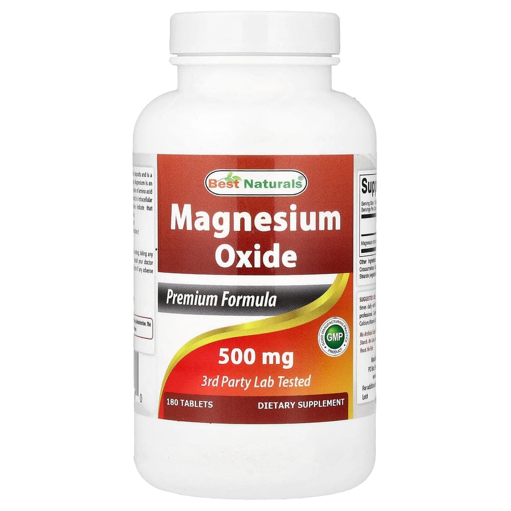 (아이허브) 아이허브 산화 마그네슘 500mg 180정