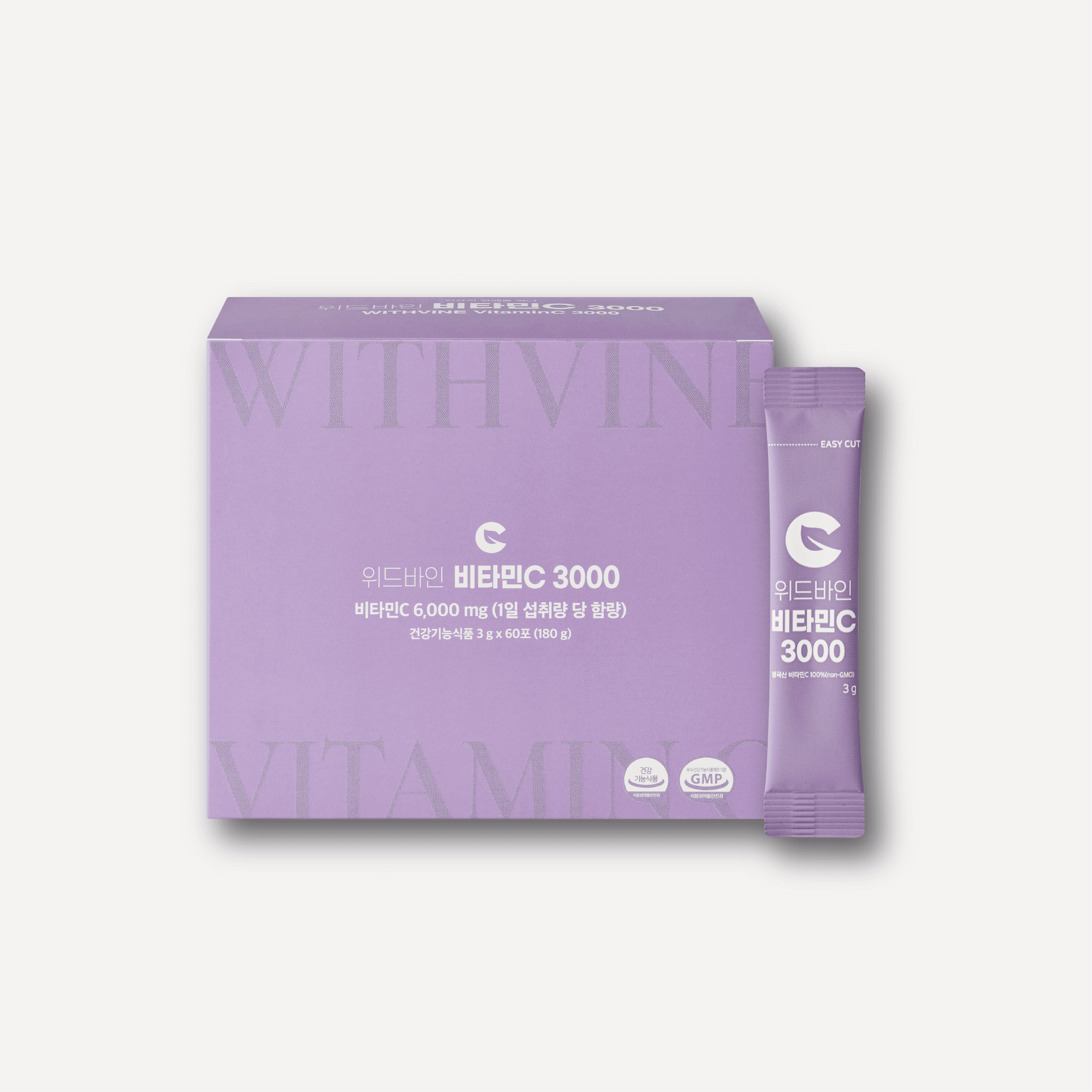 위드바인 비타민C 3000mg 60포, 1개