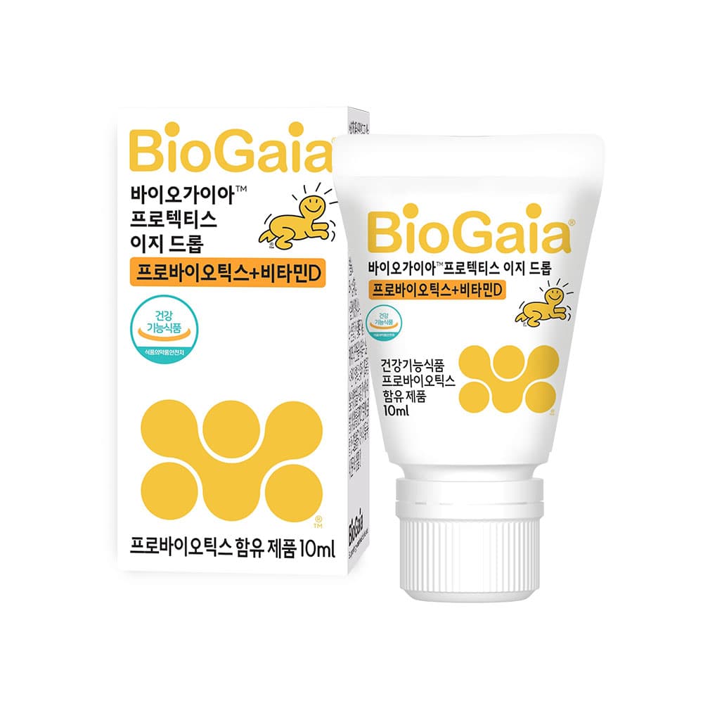 [국민유산균] 바이오가이아 프로텍티스 이지드롭 +비타민D 10ml, 1개