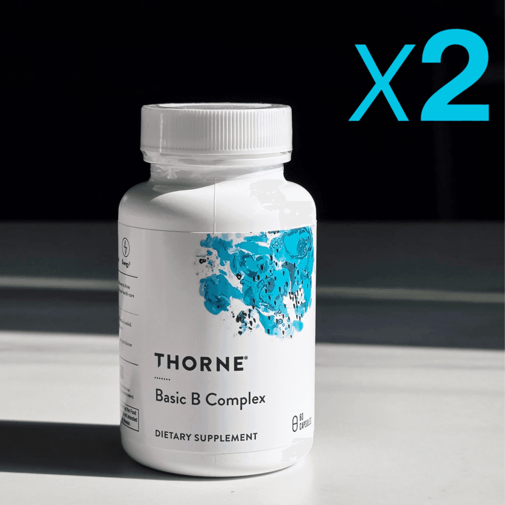 쏜리서치 베이직 B 컴플렉스 60캡슐 2개 basic B complex