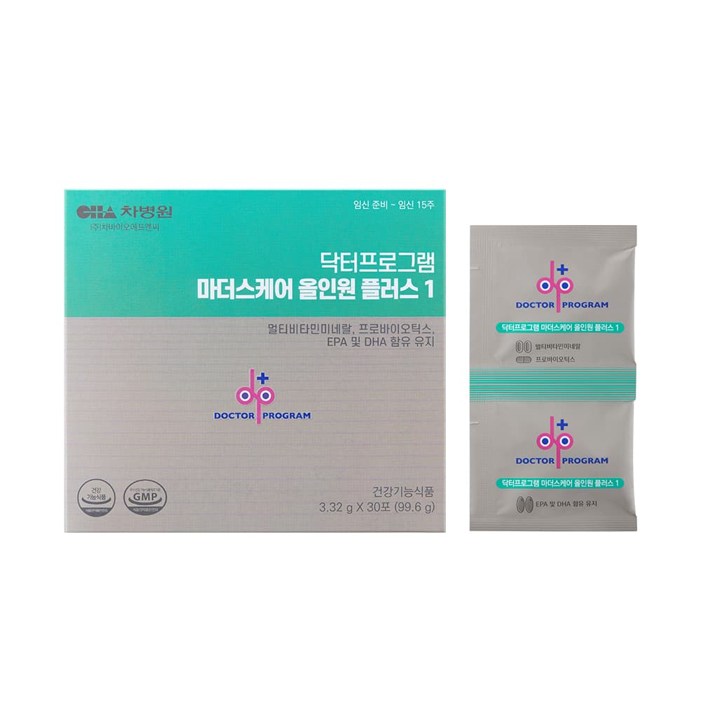 닥터프로그램 마더스케어 올인원 플러스 1단계 3.32g x 30포, 1개