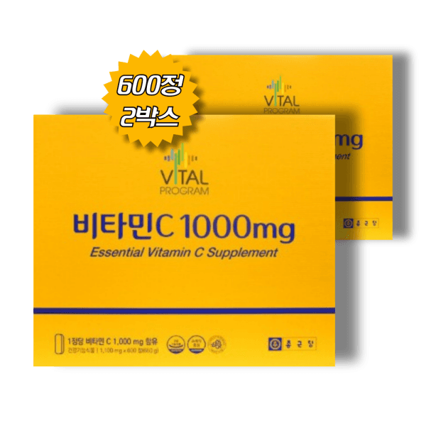 종근당건강 비타민C 1000mg 600정, 1개