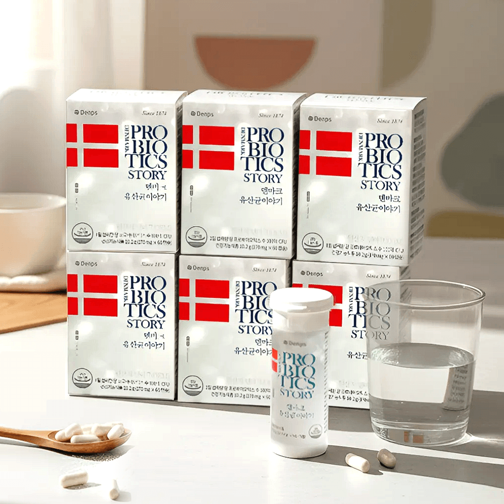 덴프스 덴마크 유산균 이야기 170mg 6박스 (12개월분)